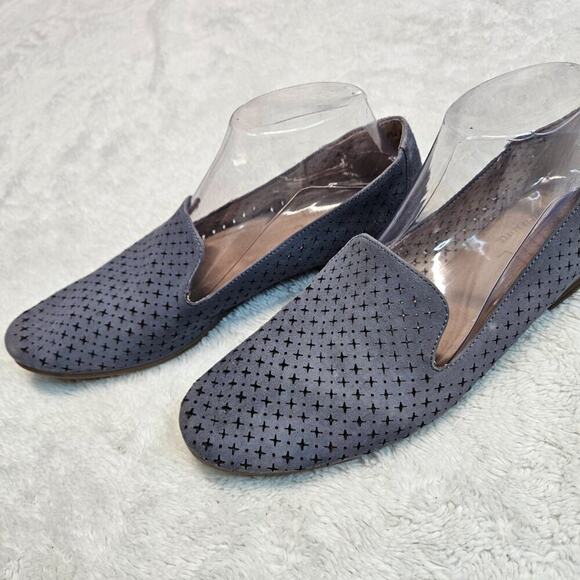 Soul Naturalizer Janelle Dusty Blue Suede Slip Pull On Loafer Shoes Women 9.5 M - Picture 2 of 9